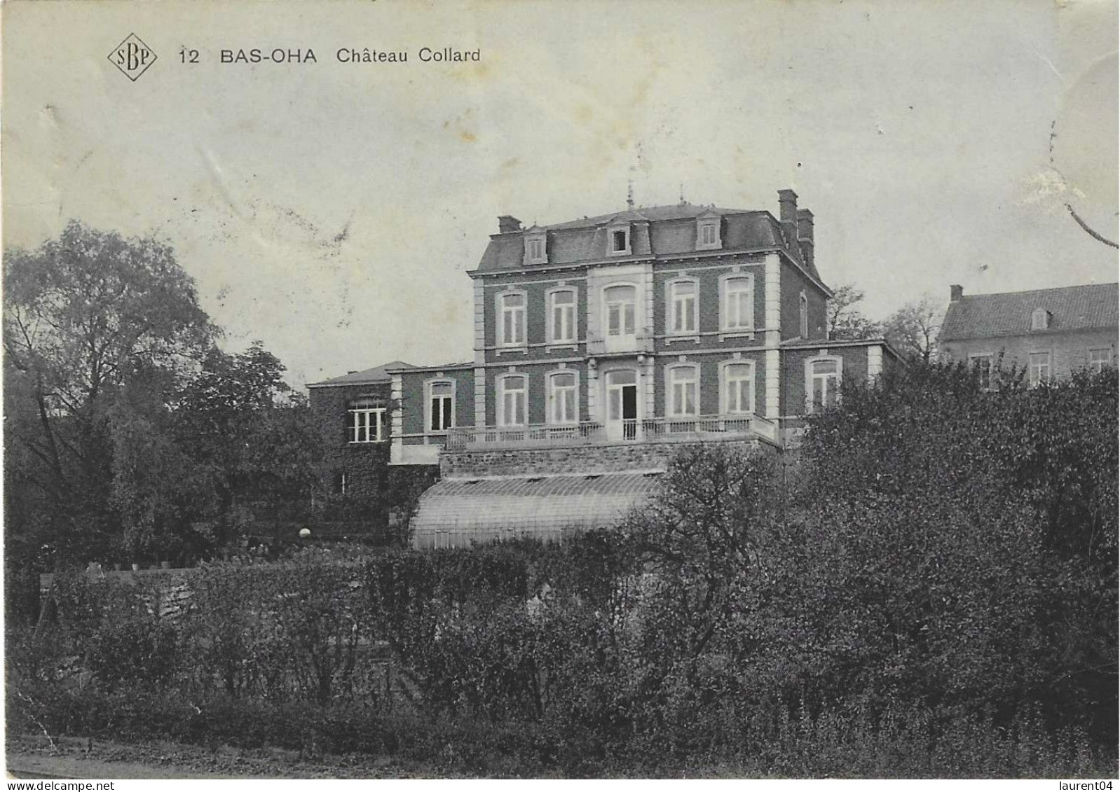 WANZE. BAS OHA.  CHATEAU COLLARD.  SBP 12