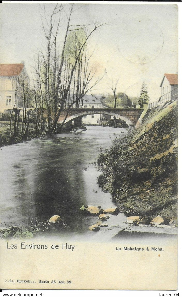 WANZE. MOHA.  LA MEHAIGNE A MOHA.  NELS SERIE 55 N°39