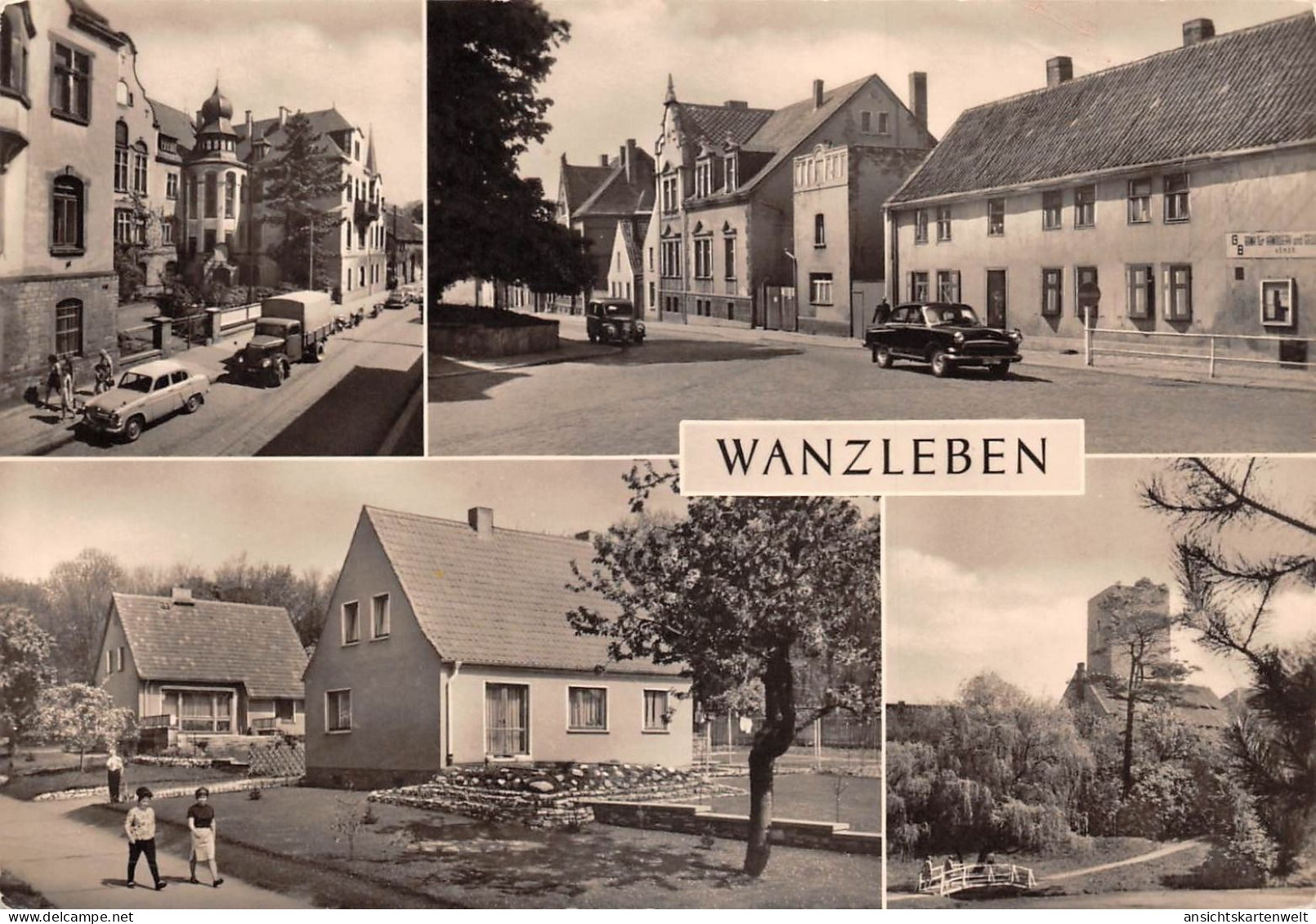Wanzleben Mehrbildkarte ngl #173.165