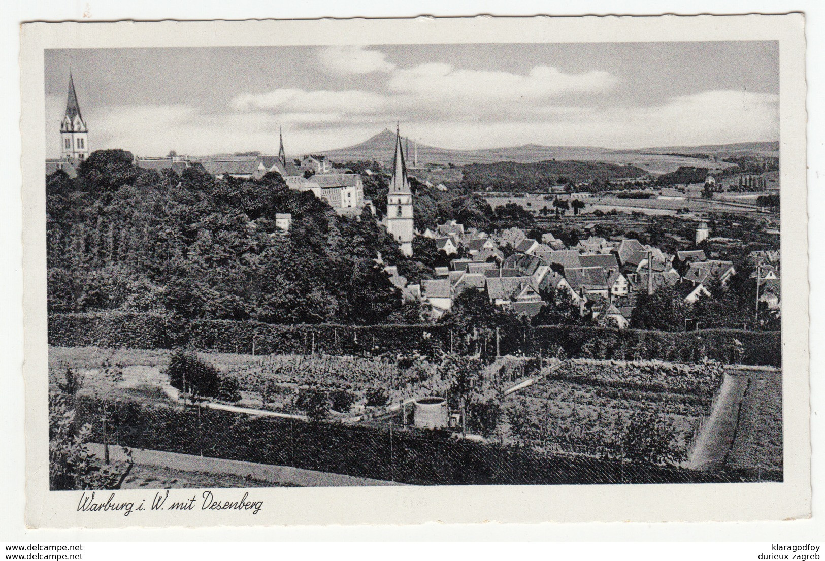 Warburg old unused postcard bb170701