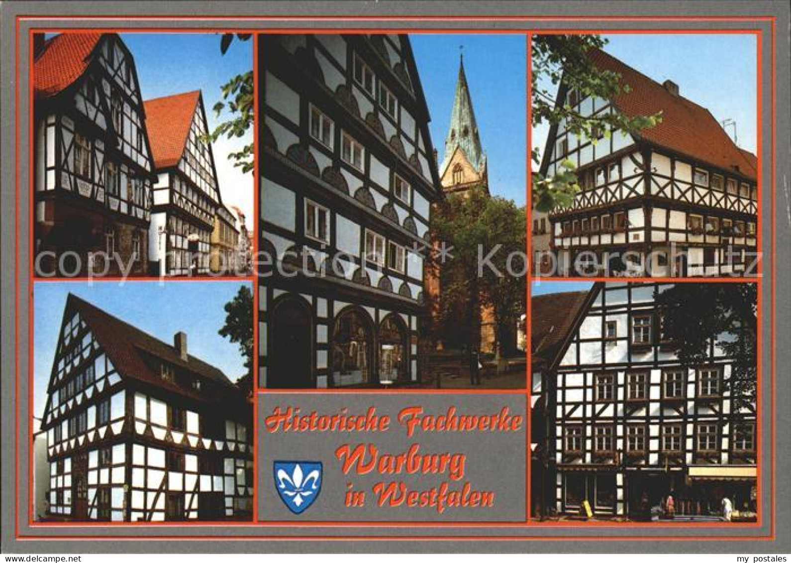 Warburg Westfalen Fachwerkhaeuser