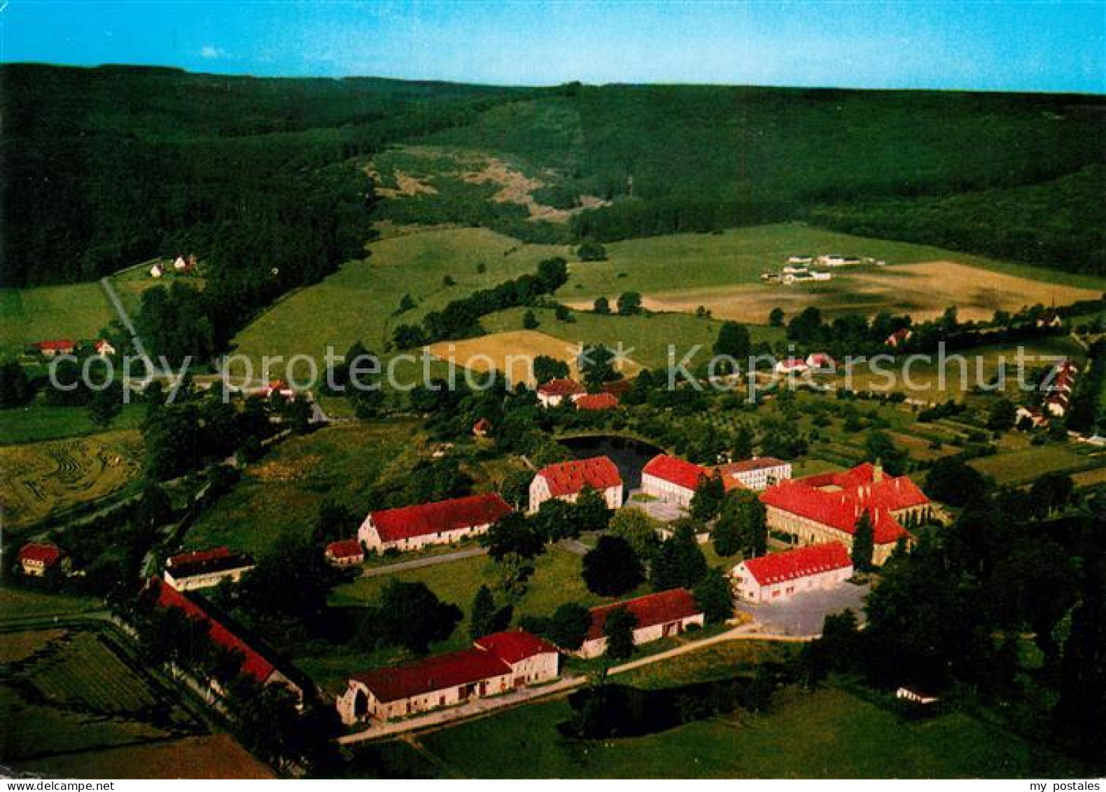 Warburg Westfalen Jugendhaus Hardehausen Fliegeraufnahme