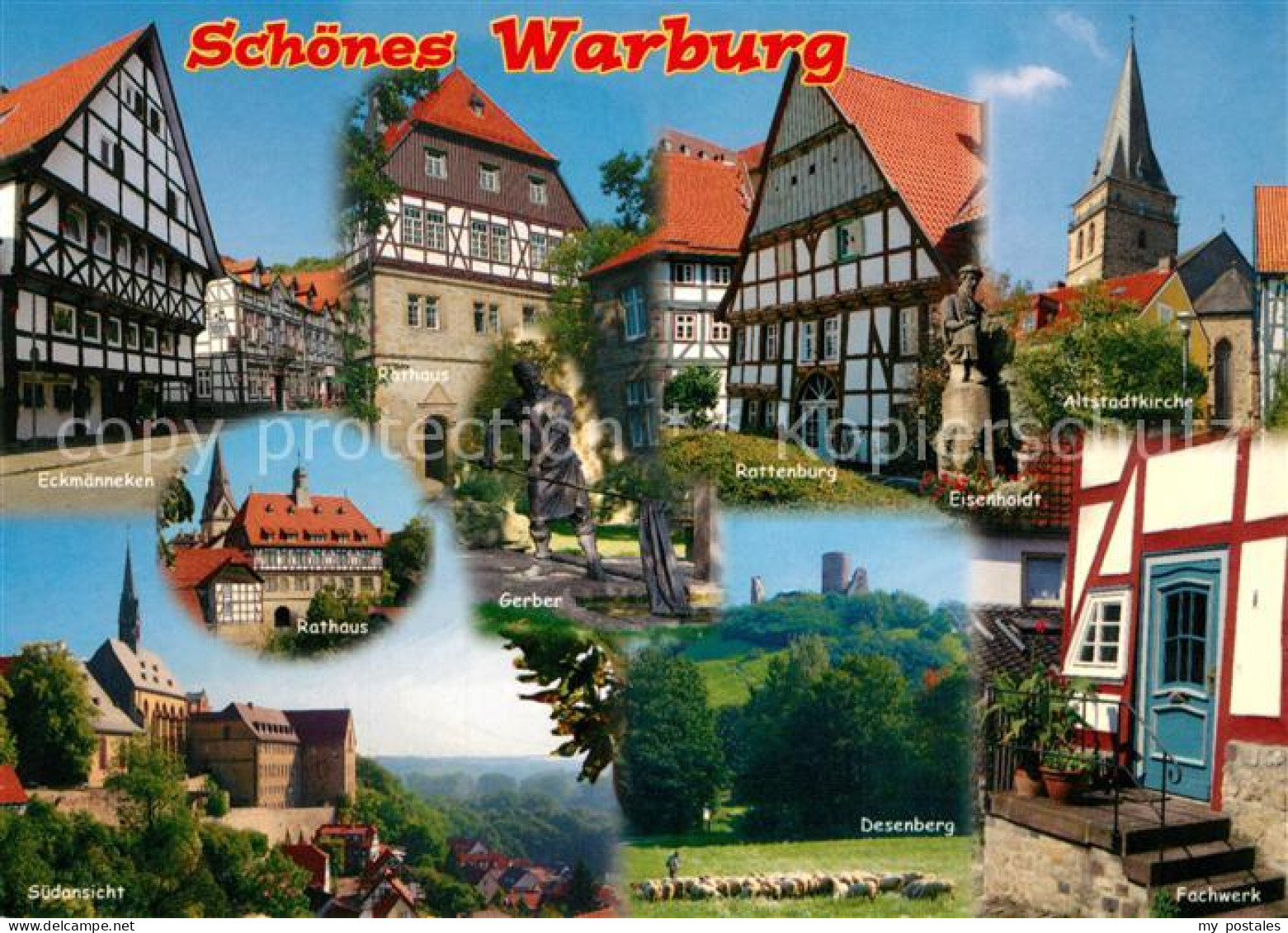 Warburg Westfalen Rathaus Rattenburg Desenberg