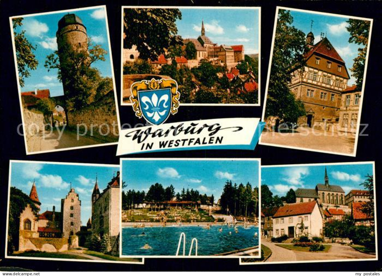 Warburg Westfalen Turm Freibad