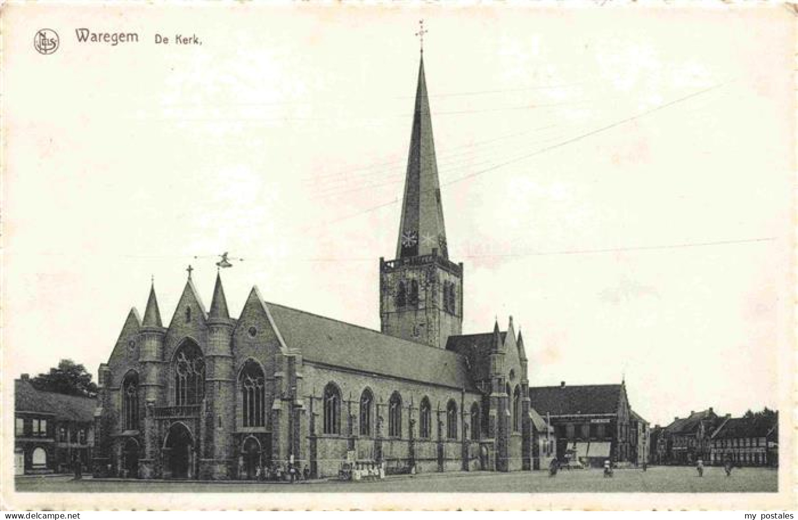 Waregem Waereghem West-Vlaanderen Belgie De Kerk