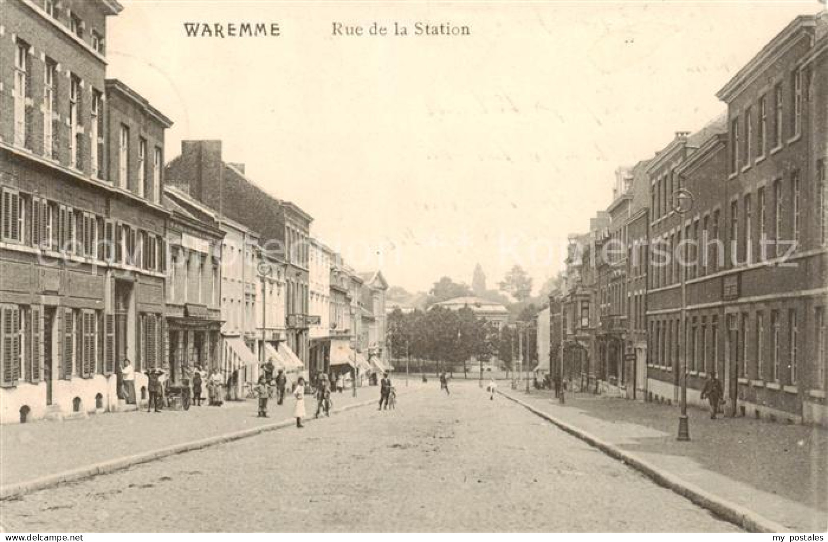 Waremme Belgie Rue de la Station
