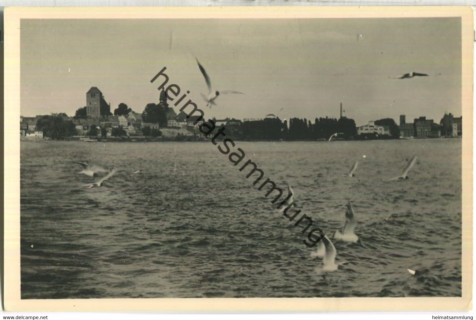Waren - Blick von der Müritz auf die Stadt - Verlag Fotowerkstätten Rother Bestensee