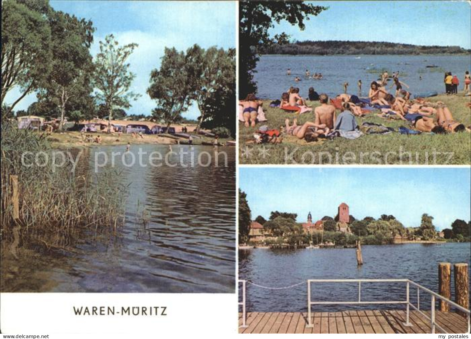 Waren Mueritz Camping Kamerun Strand Ecktannen