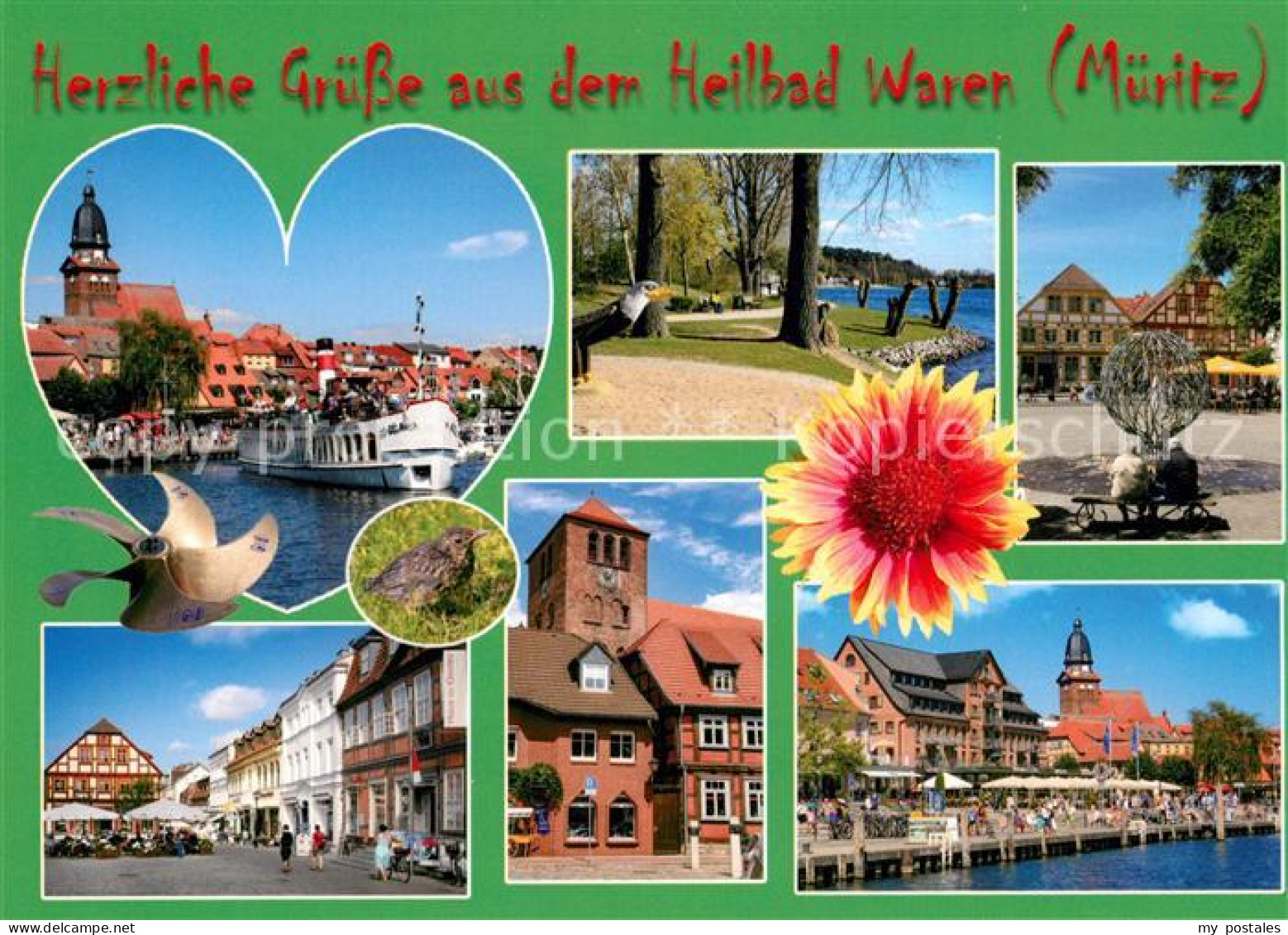 Waren Mueritz Dampfer