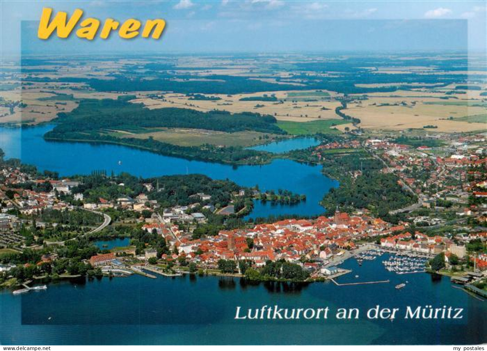 Waren Mueritz Fliegeraufnahme