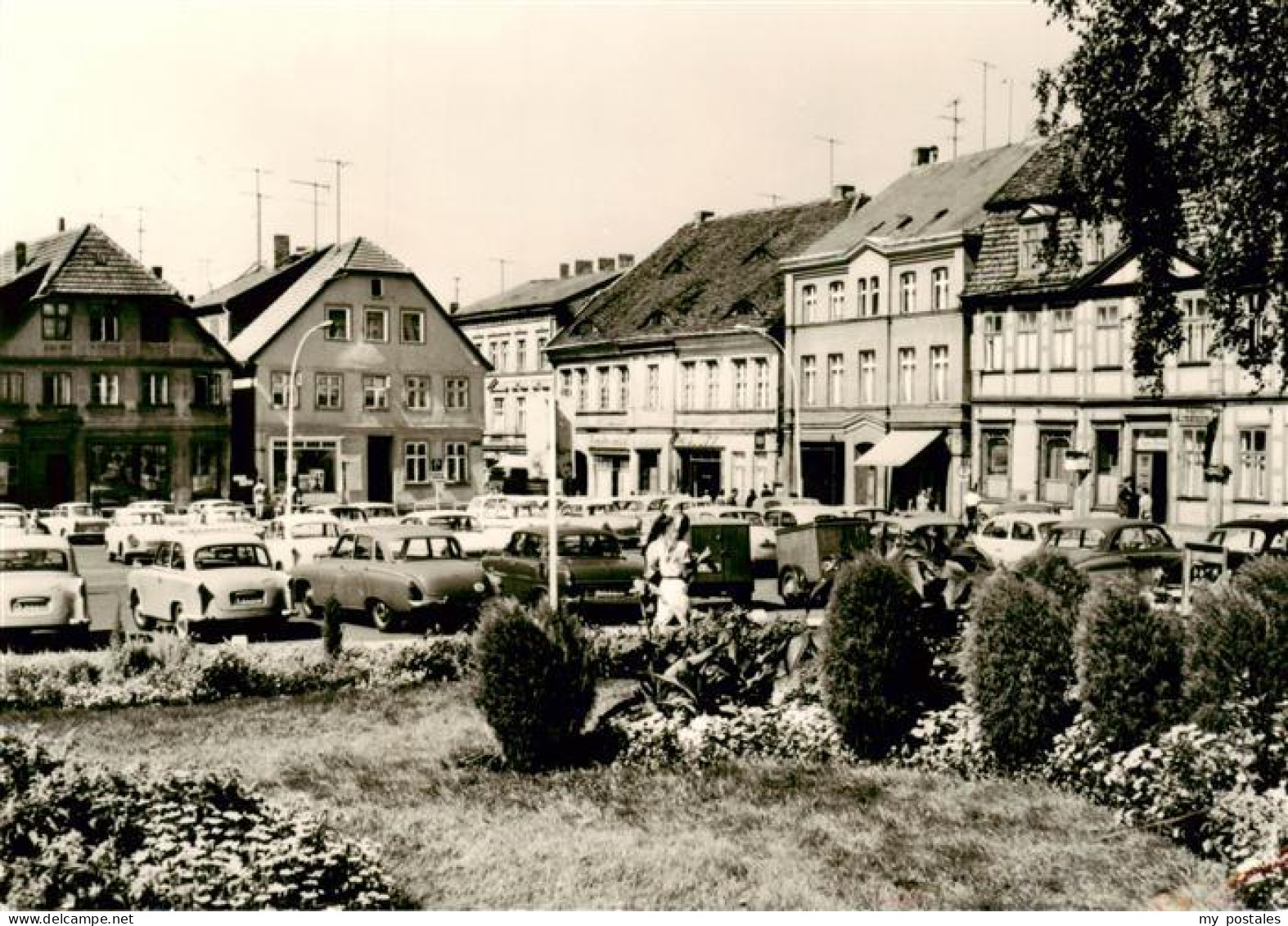 Waren Mueritz Marktplatz