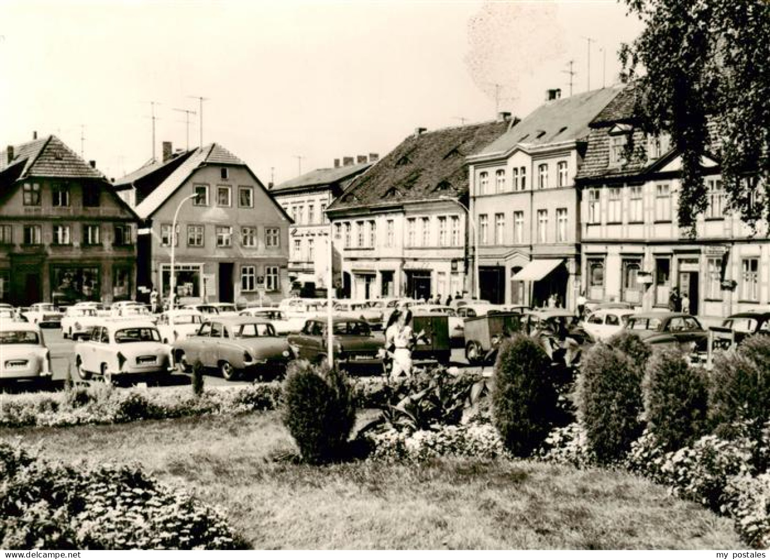 Waren Mueritz Marktplatz