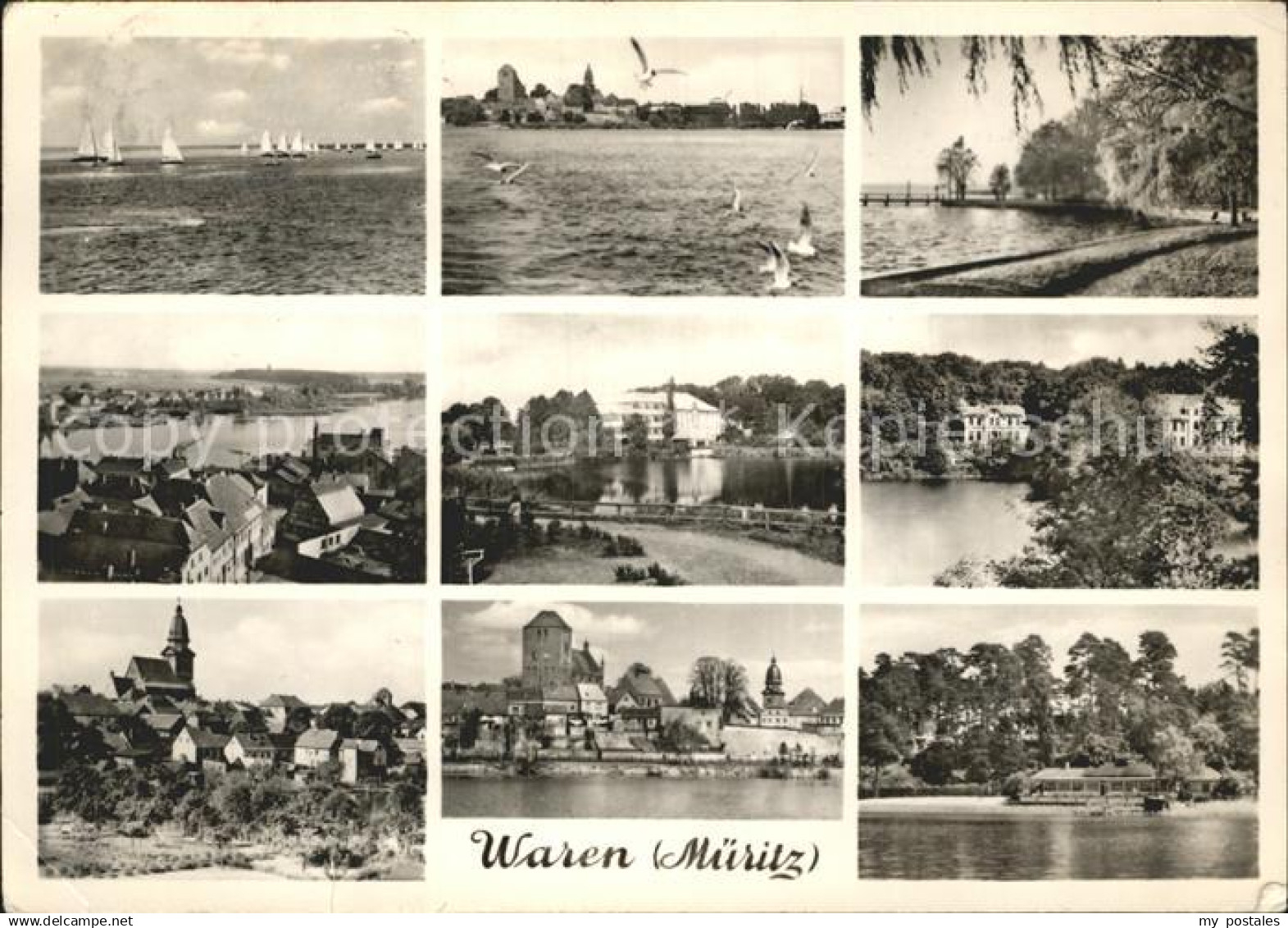 Waren Mueritz Ortsansichten