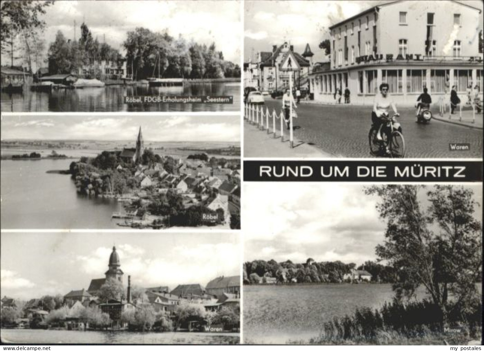 Waren Mueritz Waren Roebel FDGB Erholungsheim Seestern
