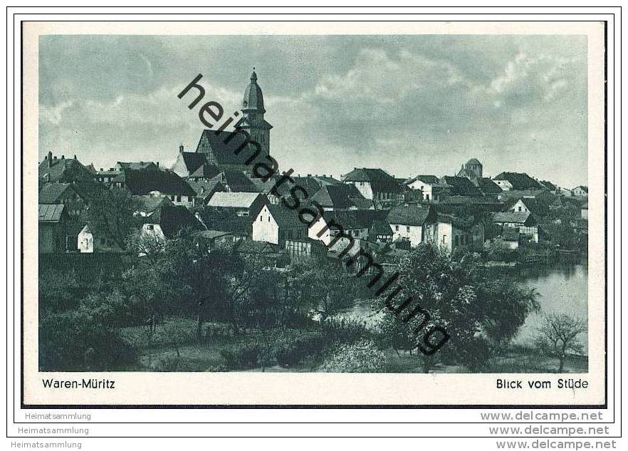 Waren-Müritz - Blick vom Stüde