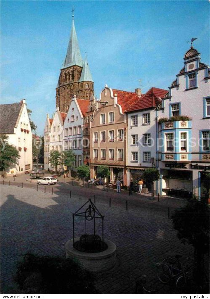 Warendorf Marktplatz Kirchturm
