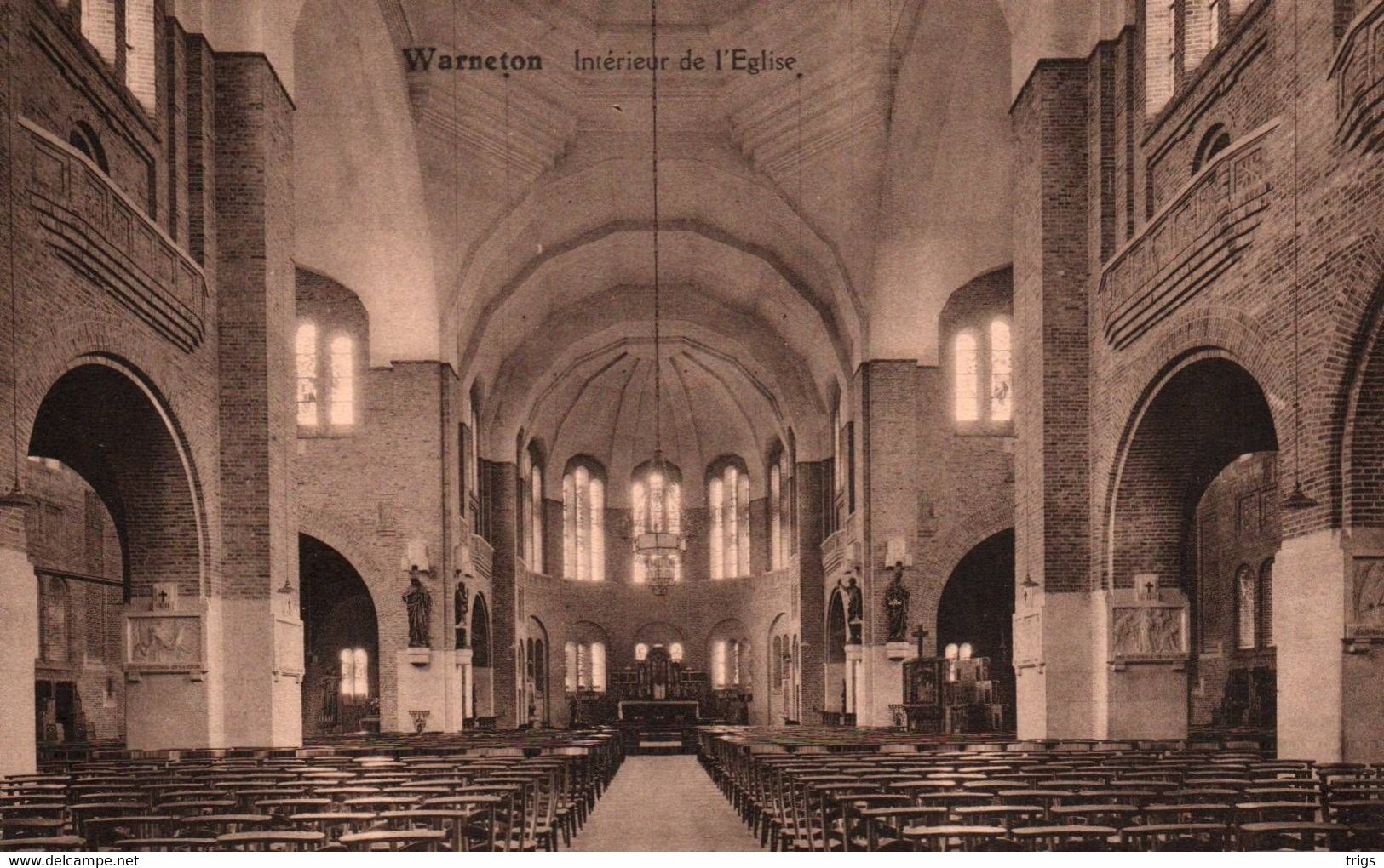 Warneton - Intérieur de l'Église