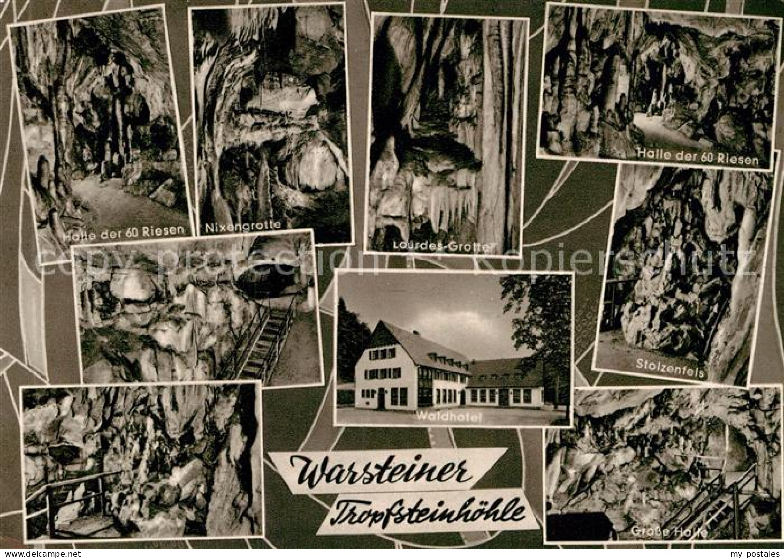 Warstein Waldhotel Tropfsteinhoehle Stolzenfels Nixengrotte