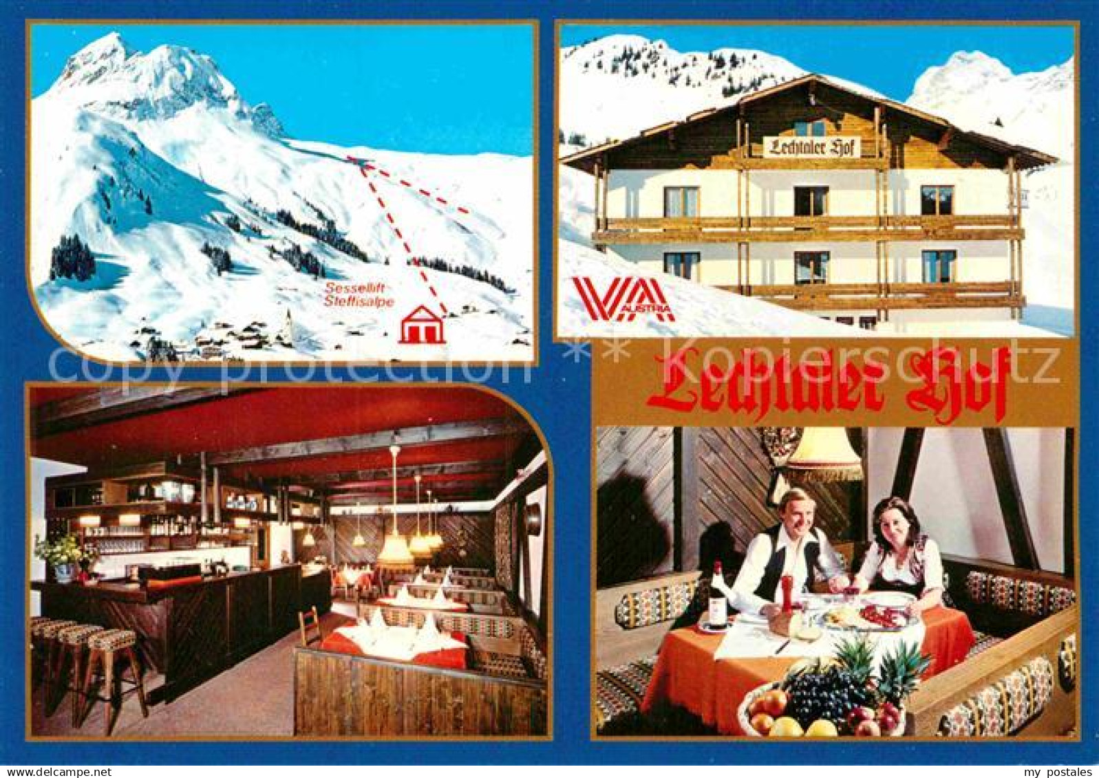 Warth Vorarlberg Lechtaler Hof Pension Cafe
