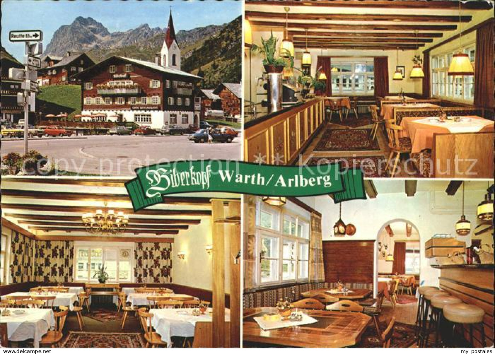 Warth Vorarlberg Restaurant Cafe Berghotel Biberkopf