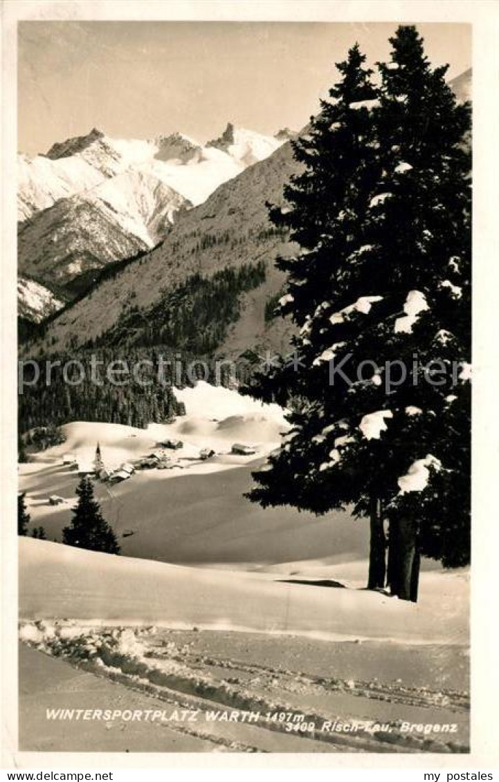 Warth Vorarlberg Winteridyll