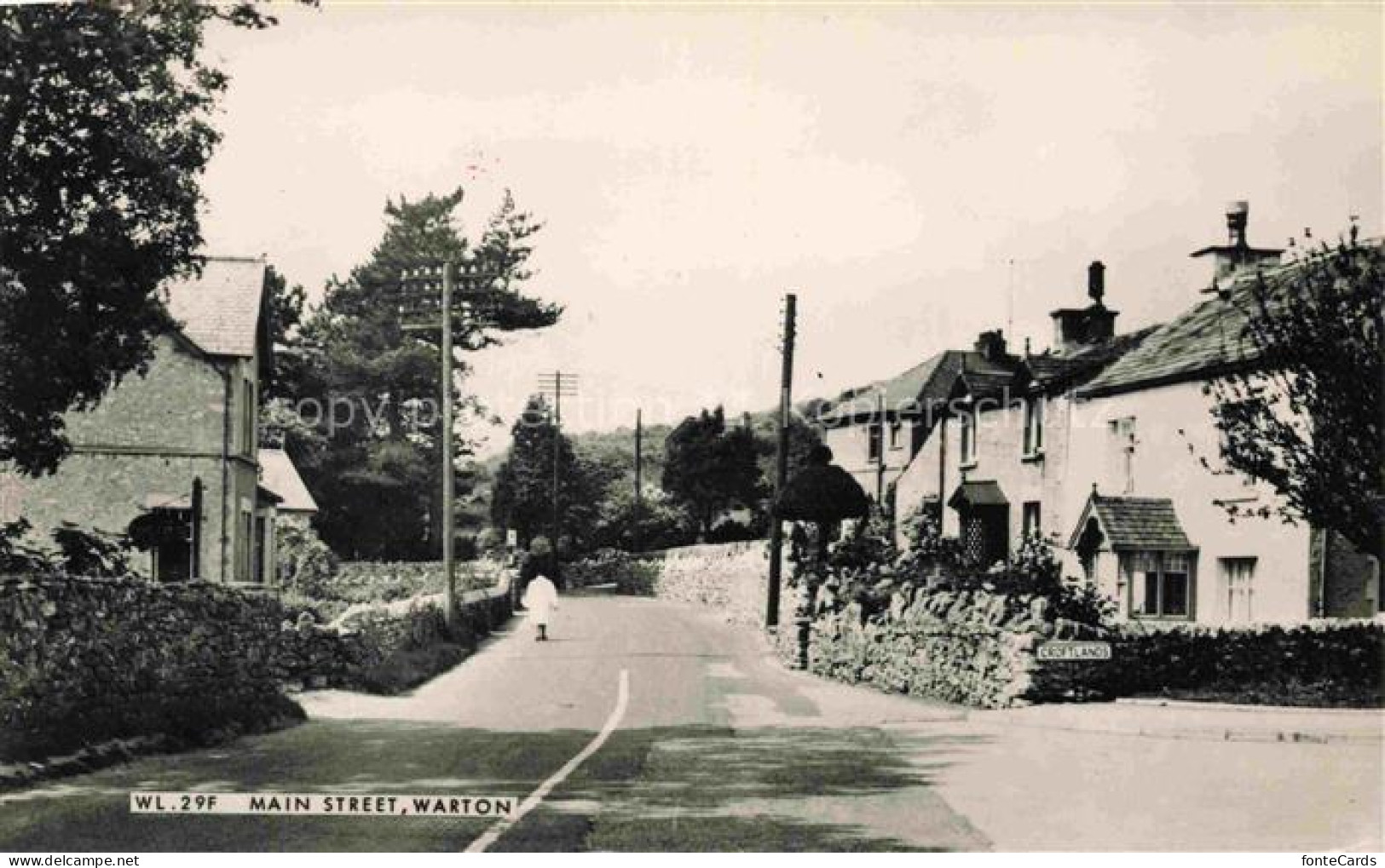 Warton Lancashire UK Main Street