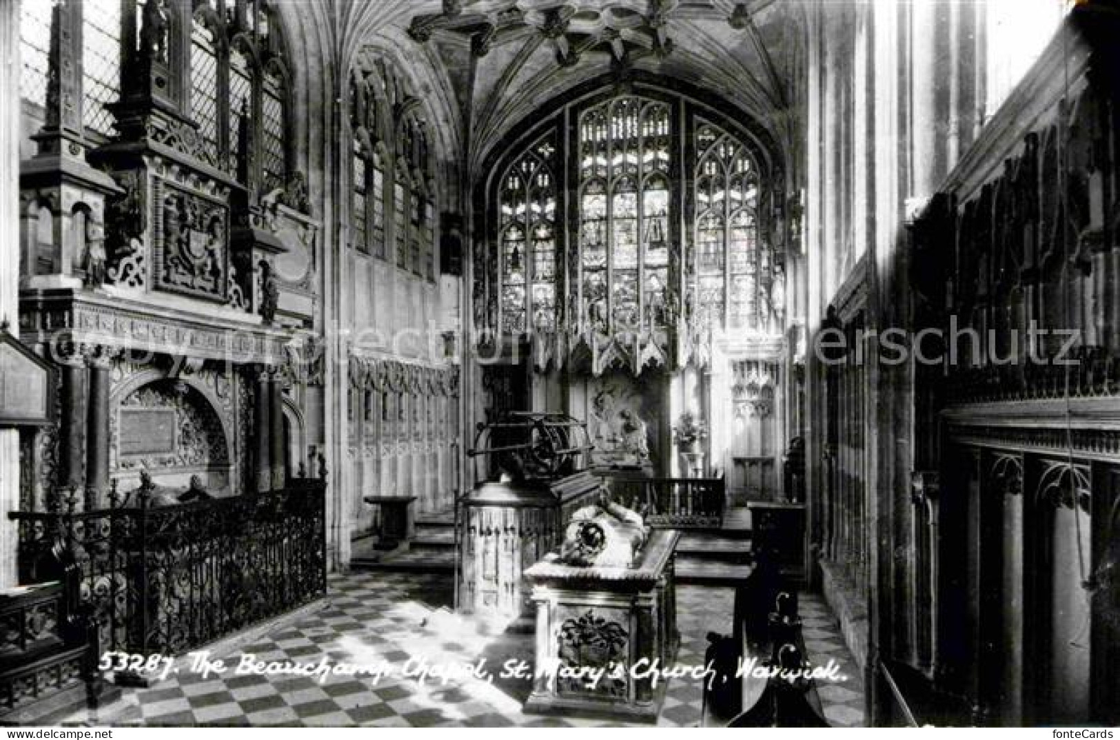 Warwick Warwick Beauchamp Chapel St Mary's Church