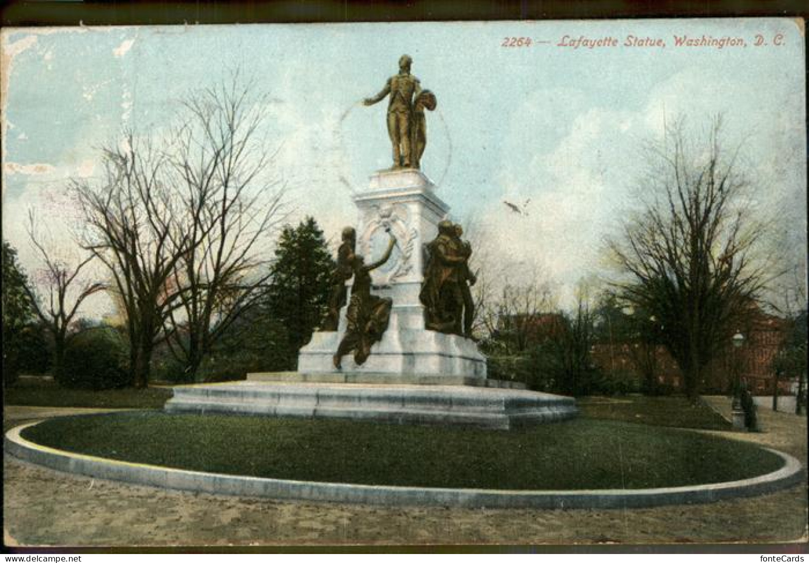 Washington DC Lafayette Statue