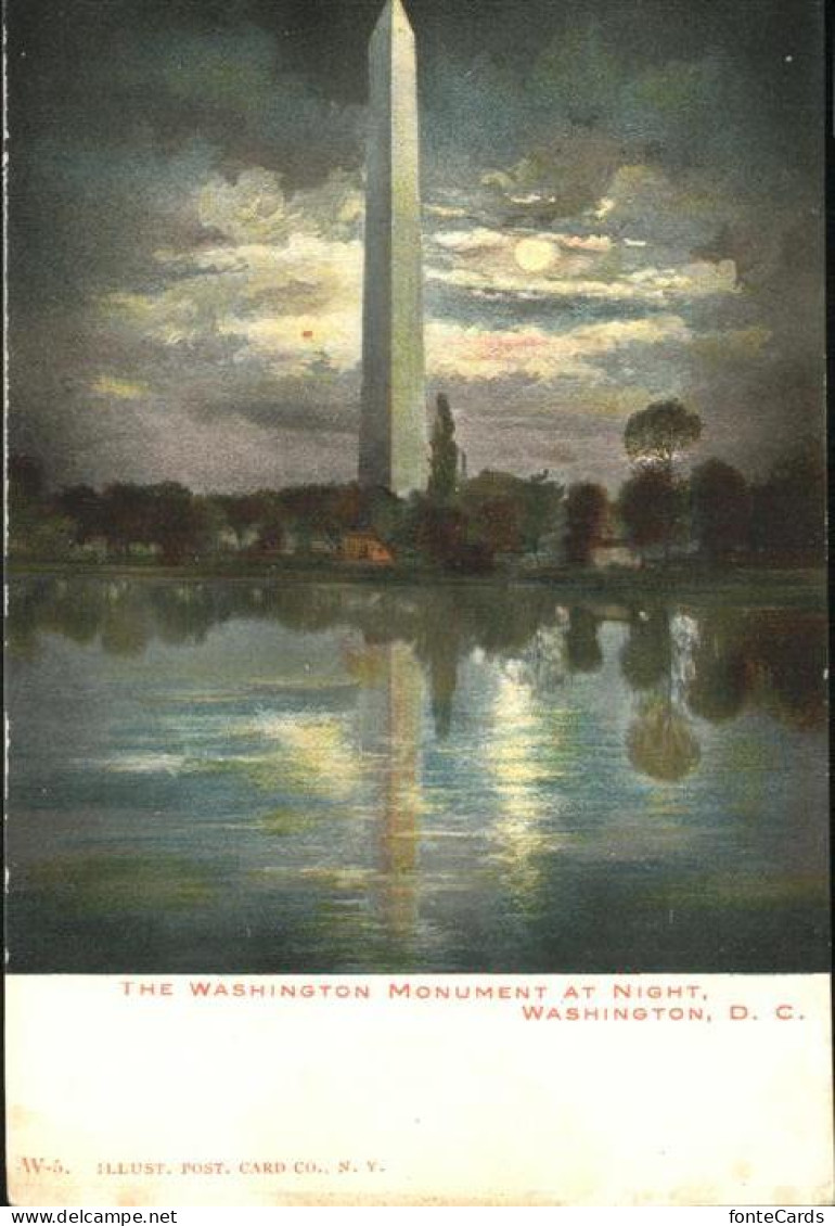 Washington DC The Washington Munument at Night