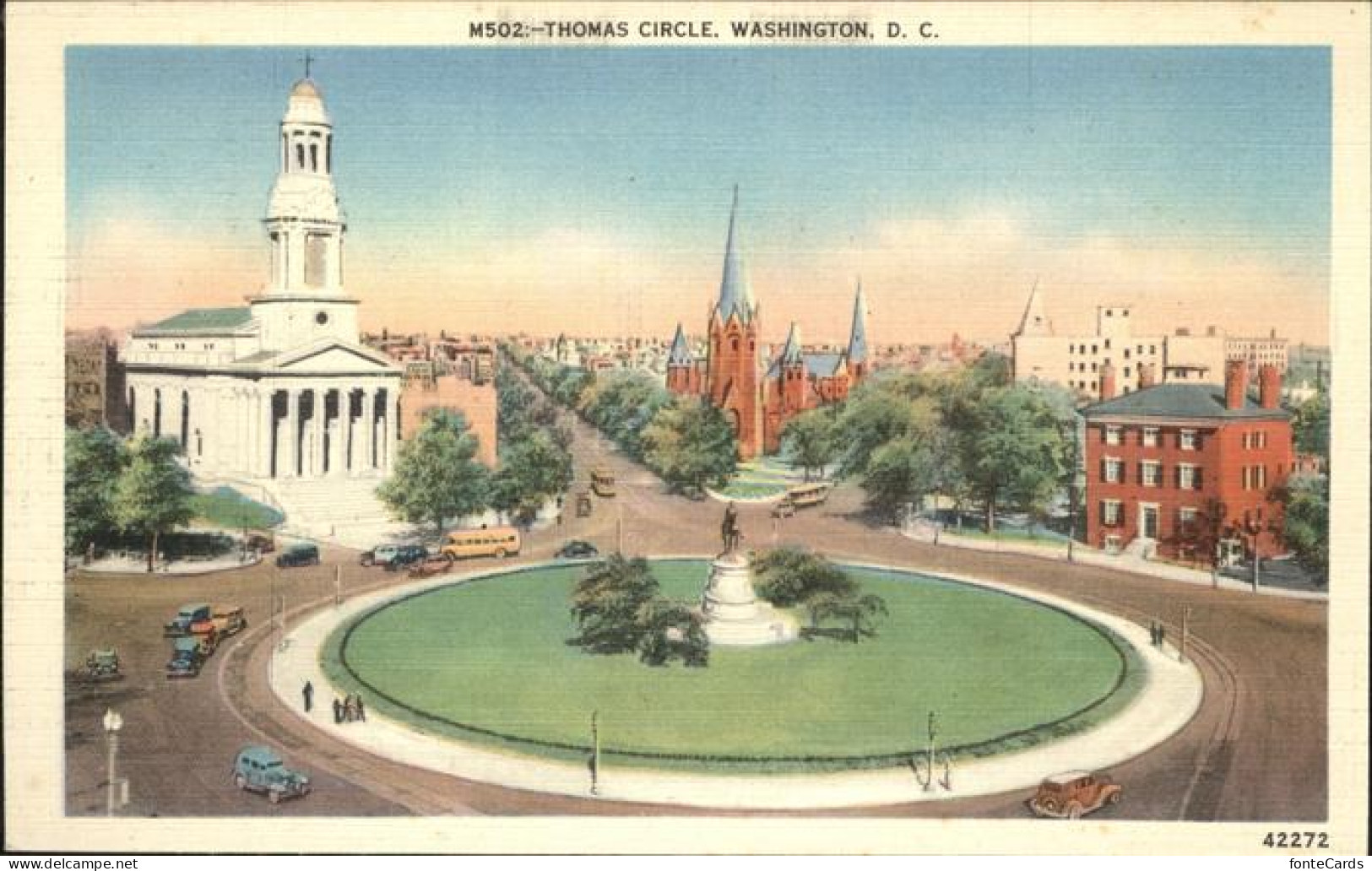 Washington DC Thomas Circle