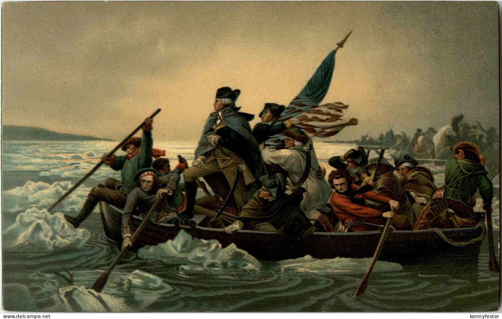 Washington Übergang über den Delaware