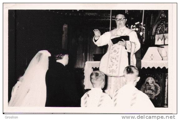 WASSELONNE (BAS RHIN) ? CARTE PHOTO D'UN MARIAGE (J HEPP ET CIE PHOTOGRAPHE WASSELONNE)