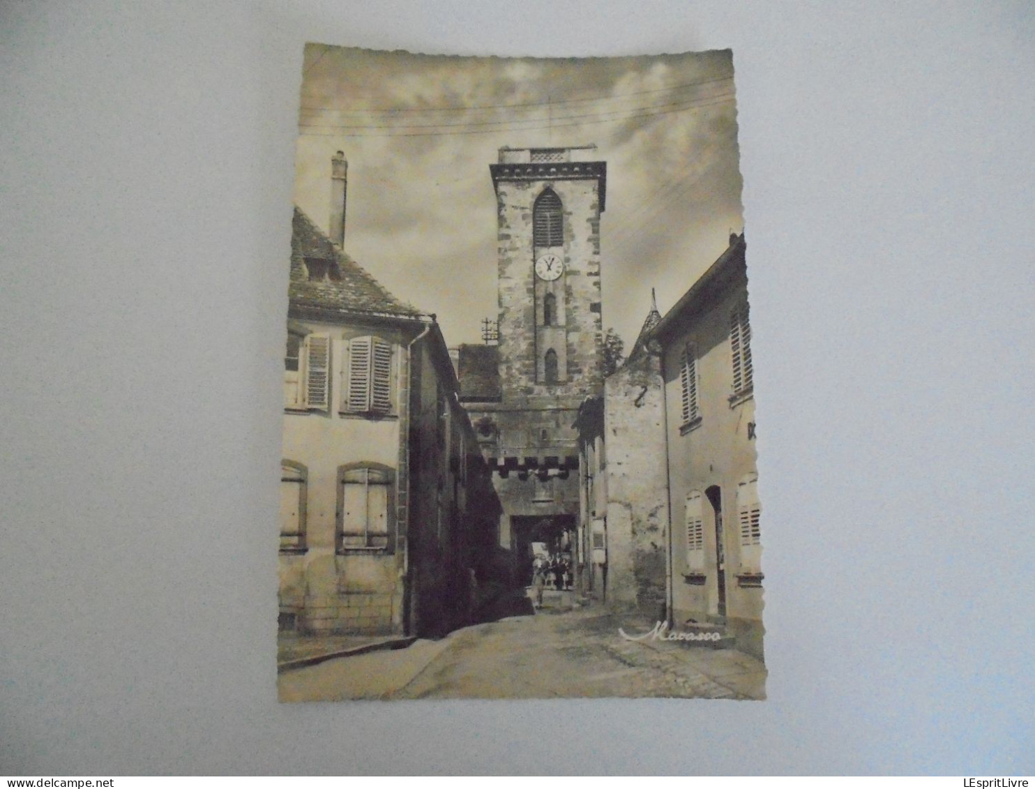 WASSELONNE La Vieille Tour Carrée Carte Postale Post Kaart Postcard