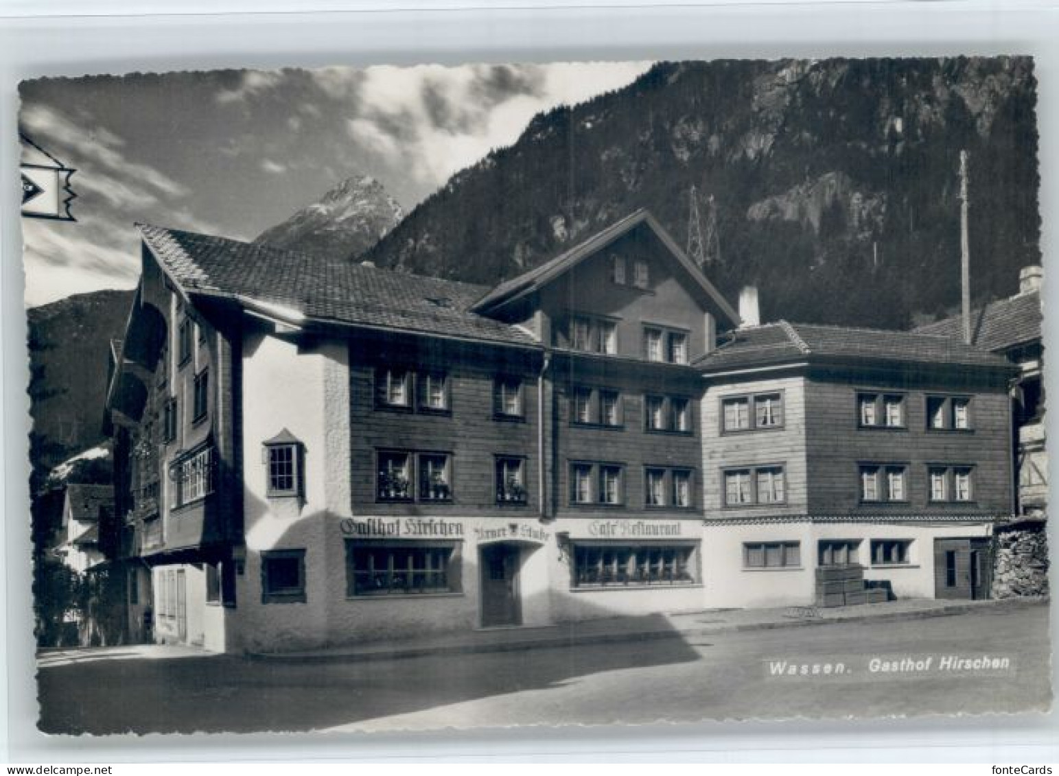 Wassen UR Wassen Gasthof Hirschen