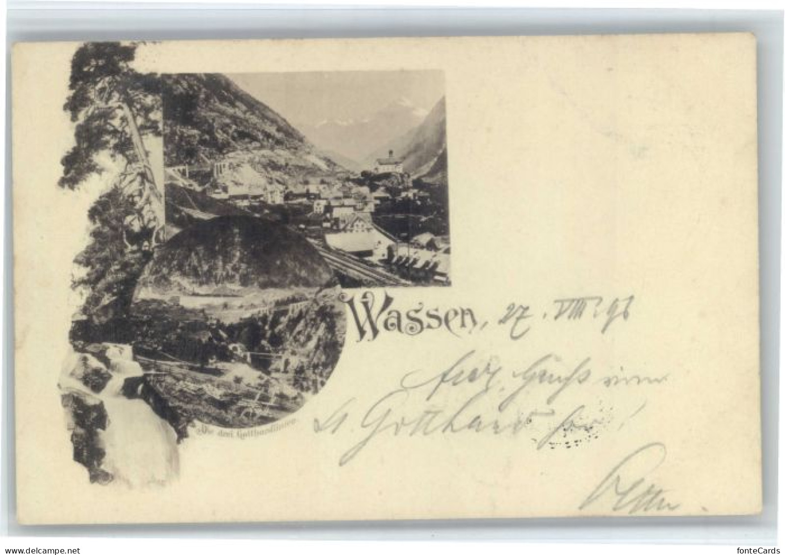 Wassen UR Wassen Gotthardlinien