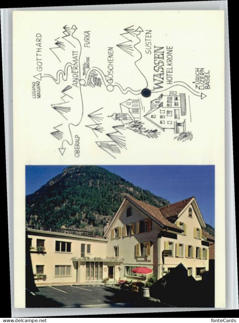 Wassen UR Wassen Hotel Krone