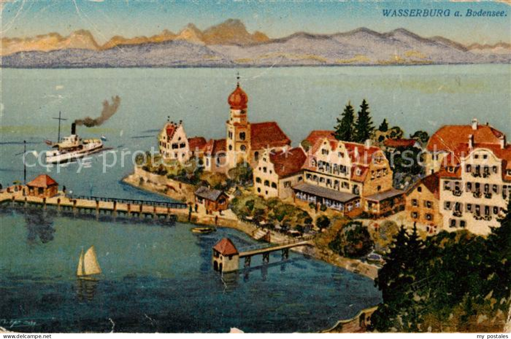 Wasserburg Bodensee Panorama