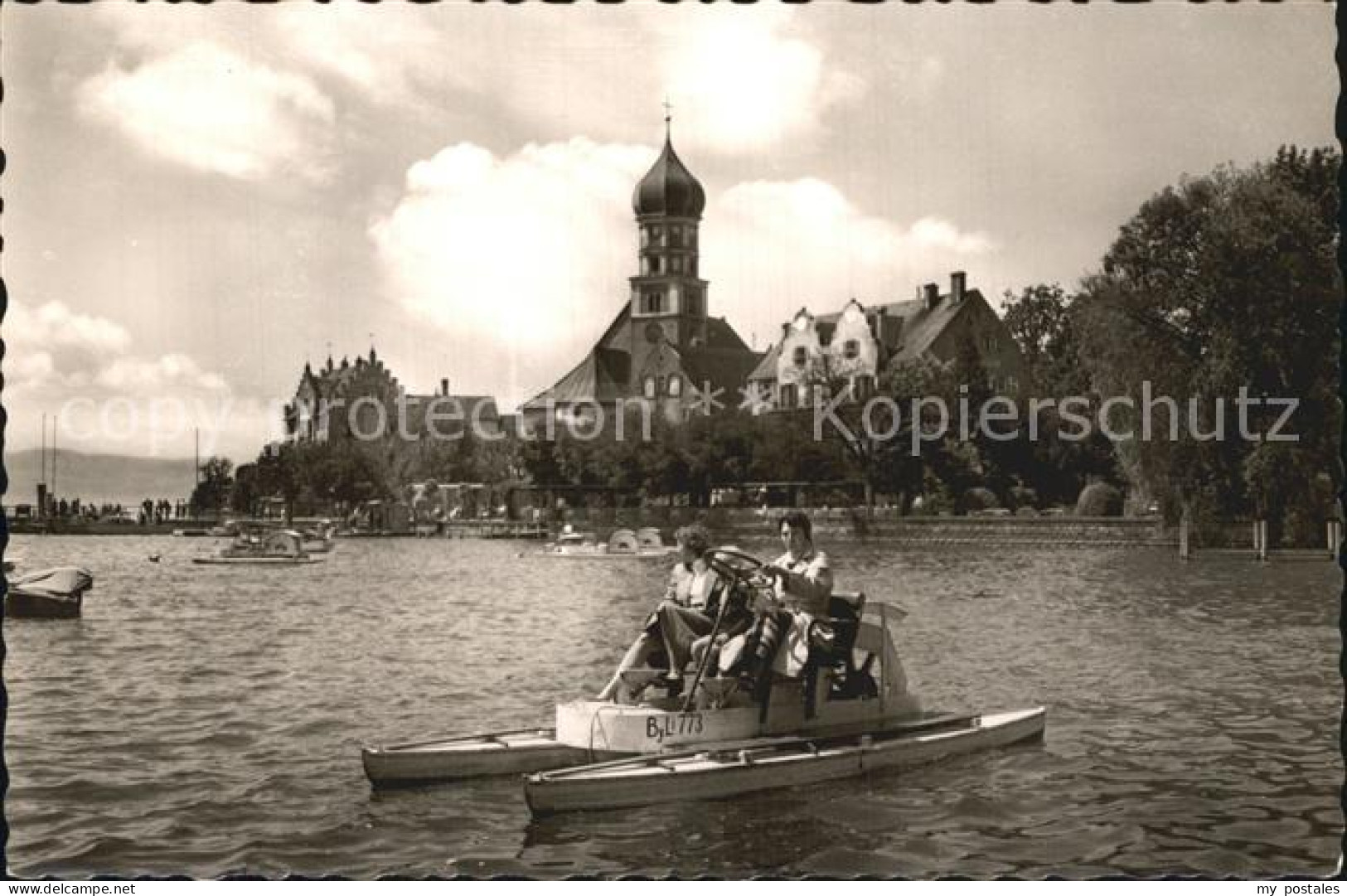 Wasserburg Bodensee Tretboote