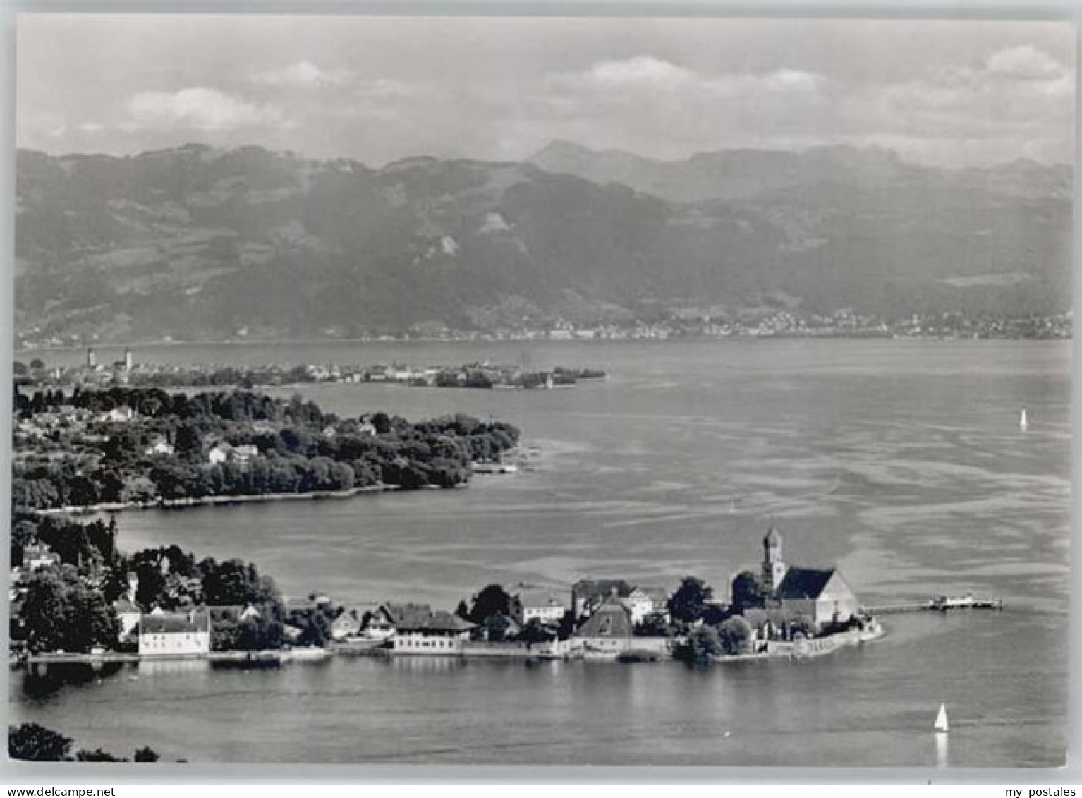 Wasserburg Bodensee Wasserburg Fliegeraufnahme
