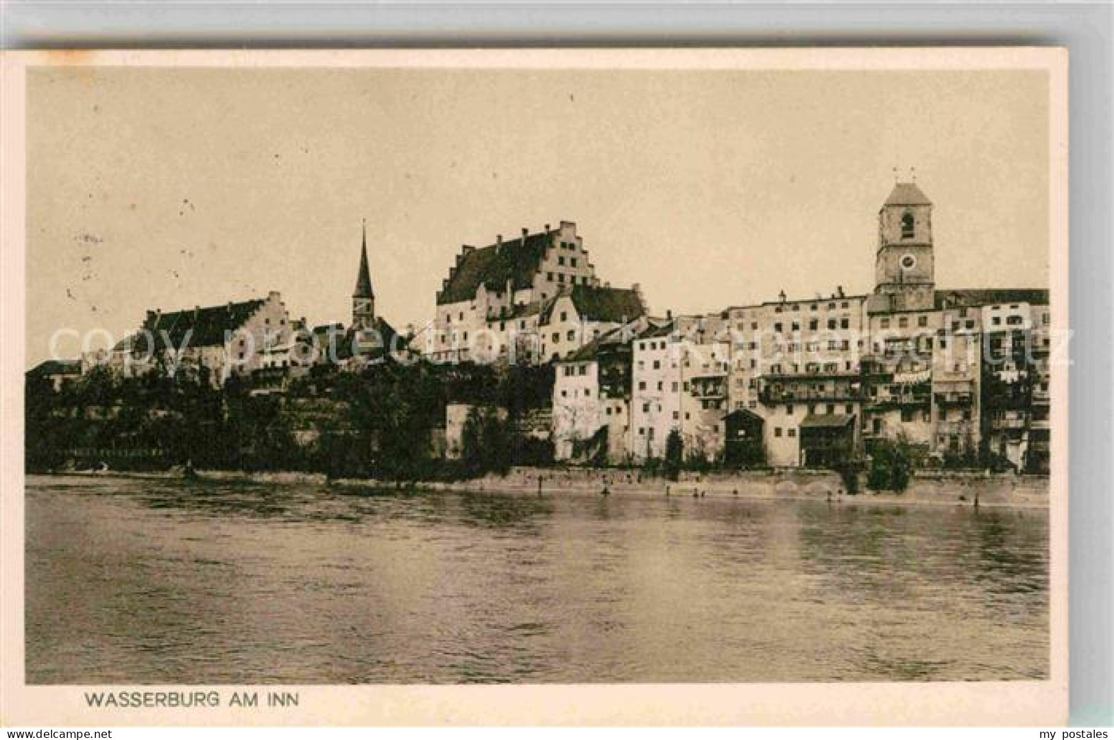Wasserburg Inn Partie am Inn