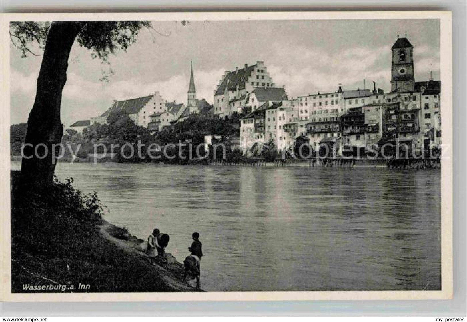 Wasserburg Inn Partie am Inn