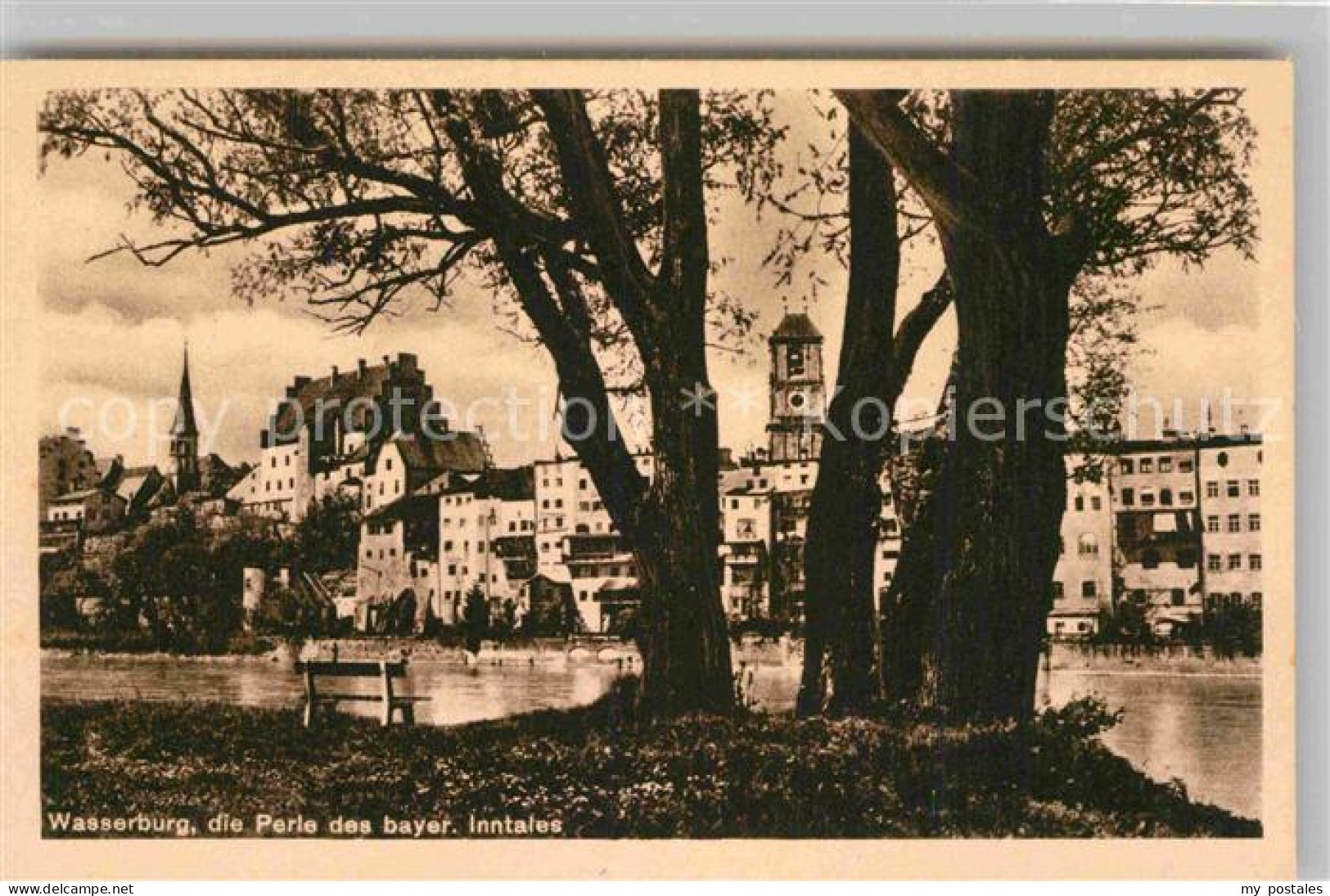 Wasserburg Inn Partie am Inn