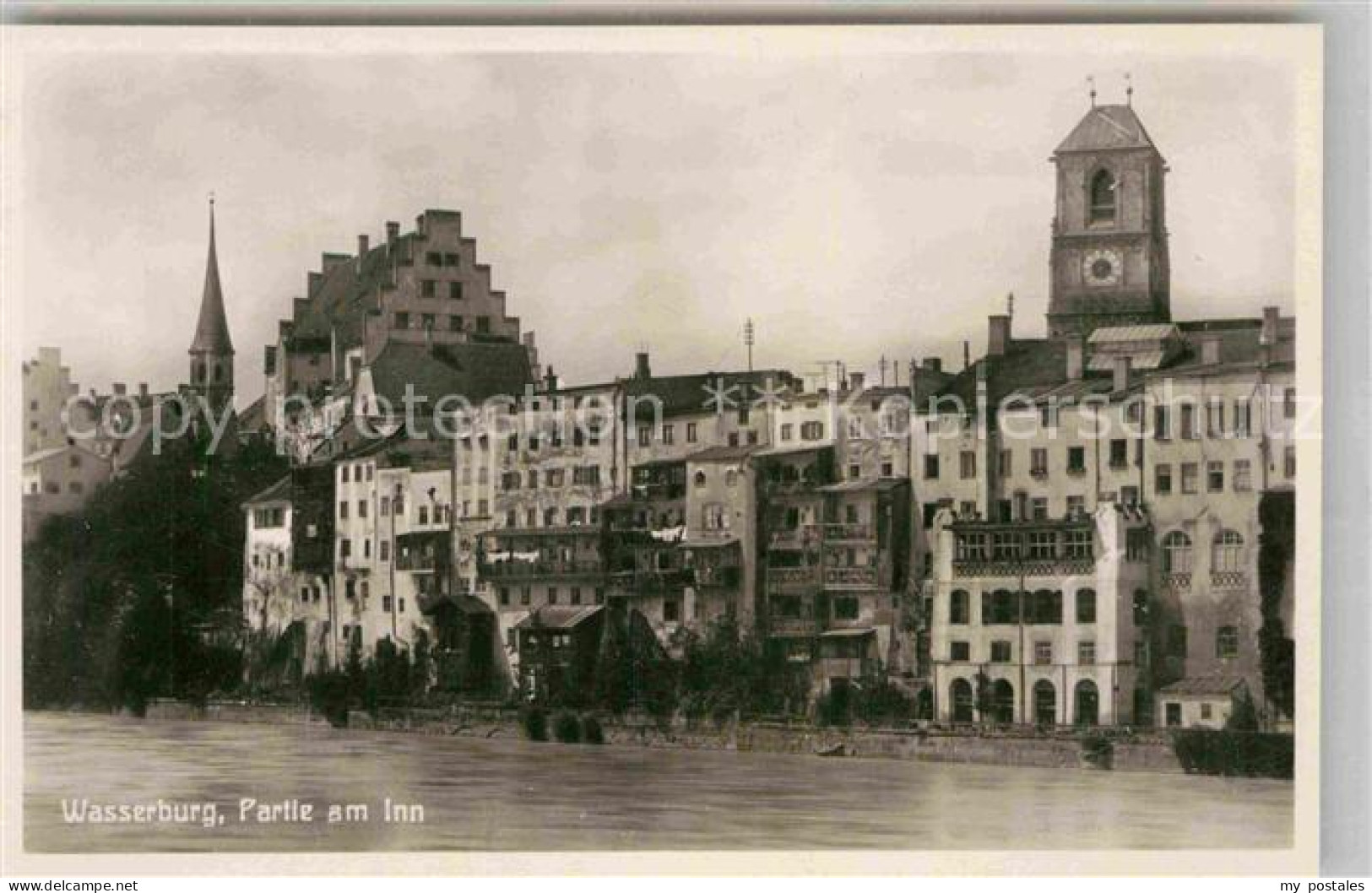 Wasserburg Inn Partie am Inn