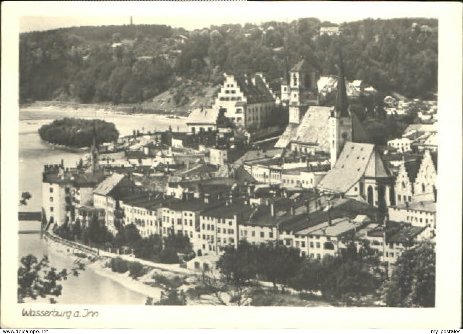 Wasserburg Inn Wasserburg a. Inn  ungelaufen ca. 1930