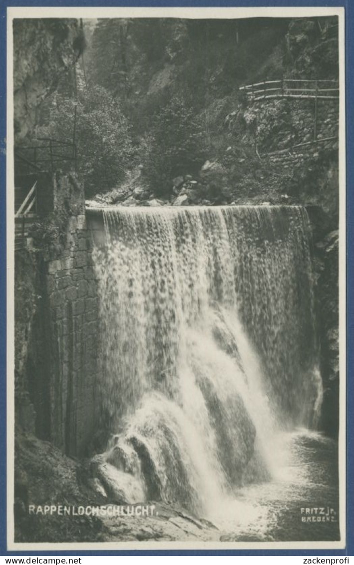 Wasserfall Rappenlochschlucht Dornbirn, ungebraucht (AK1665)