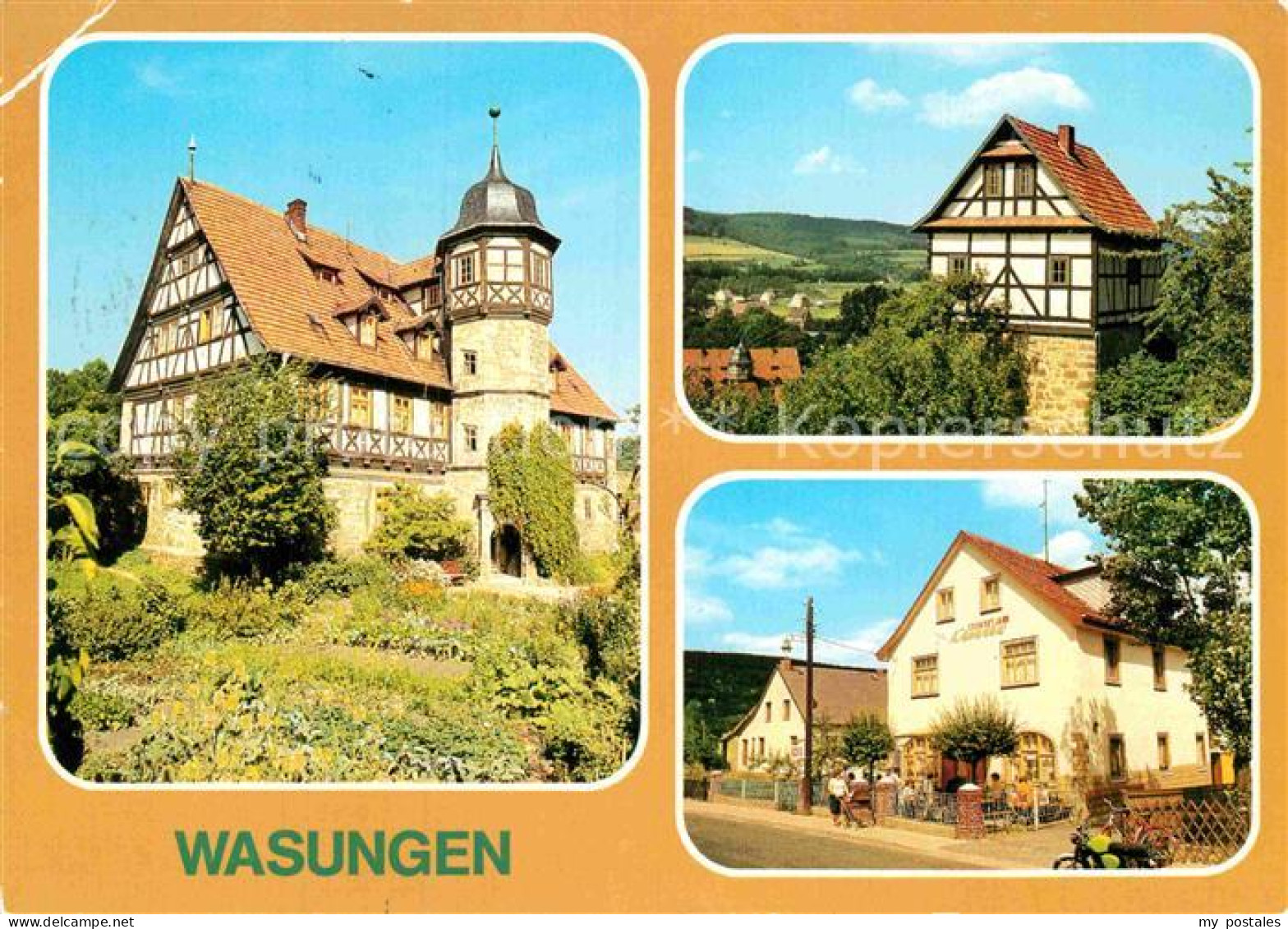 Wasungen Bibliothek Pfaffenburg Gaststaette zur Linde