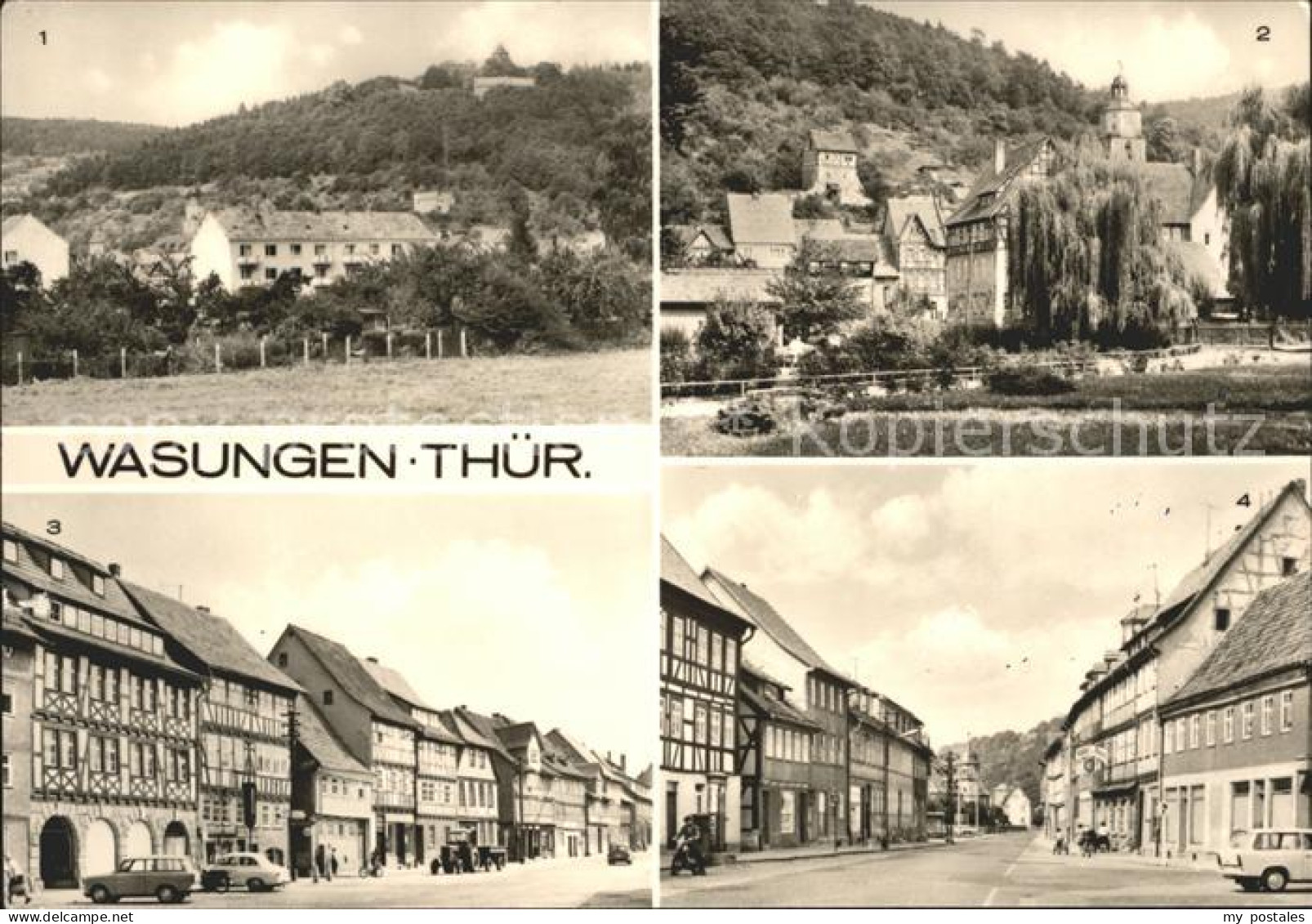 Wasungen Burg Maienluft Kirchberg Pfaffenburg Platz der Jugend