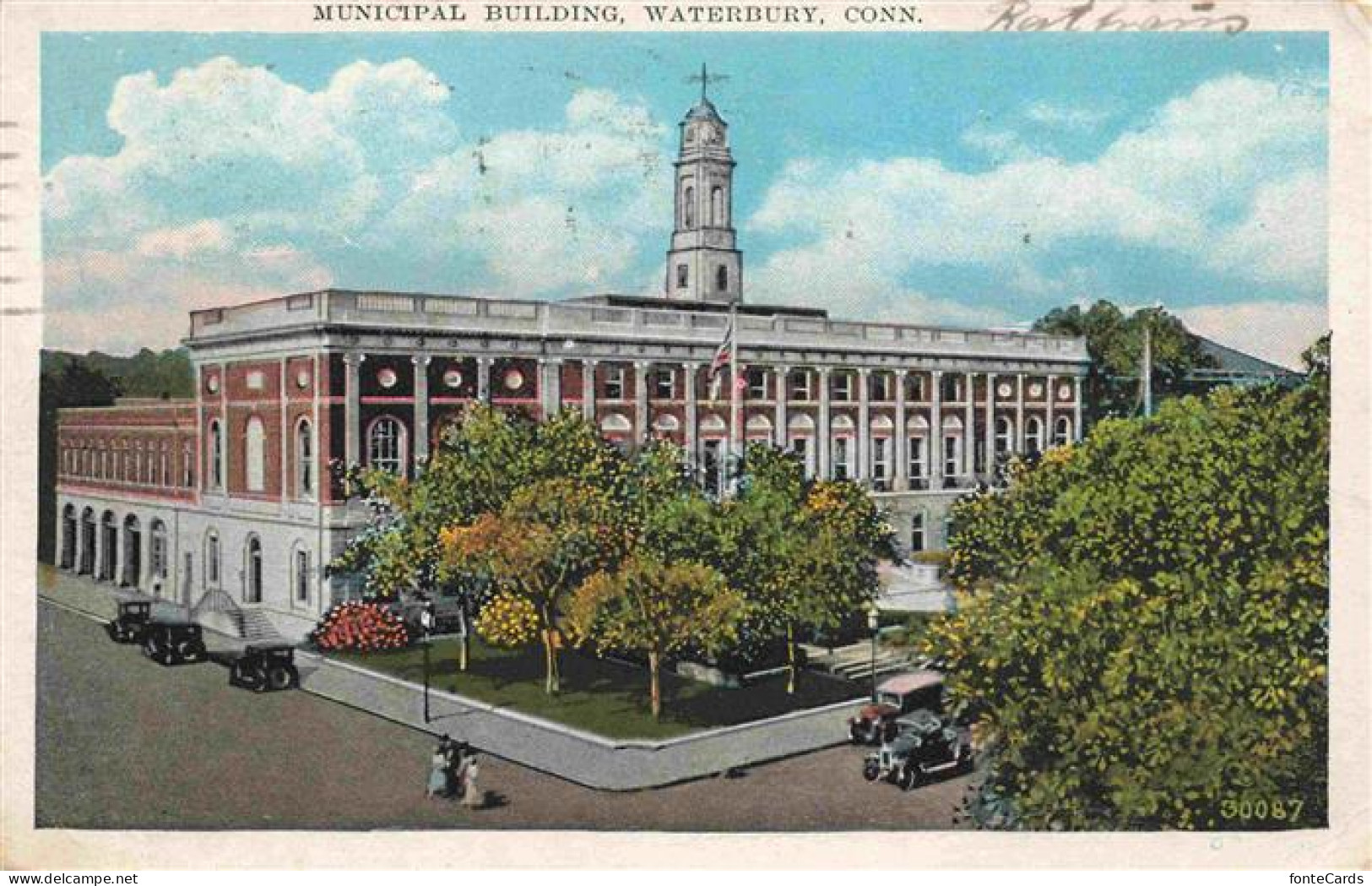 Waterbury Connecticut Municipal Building Rathaus