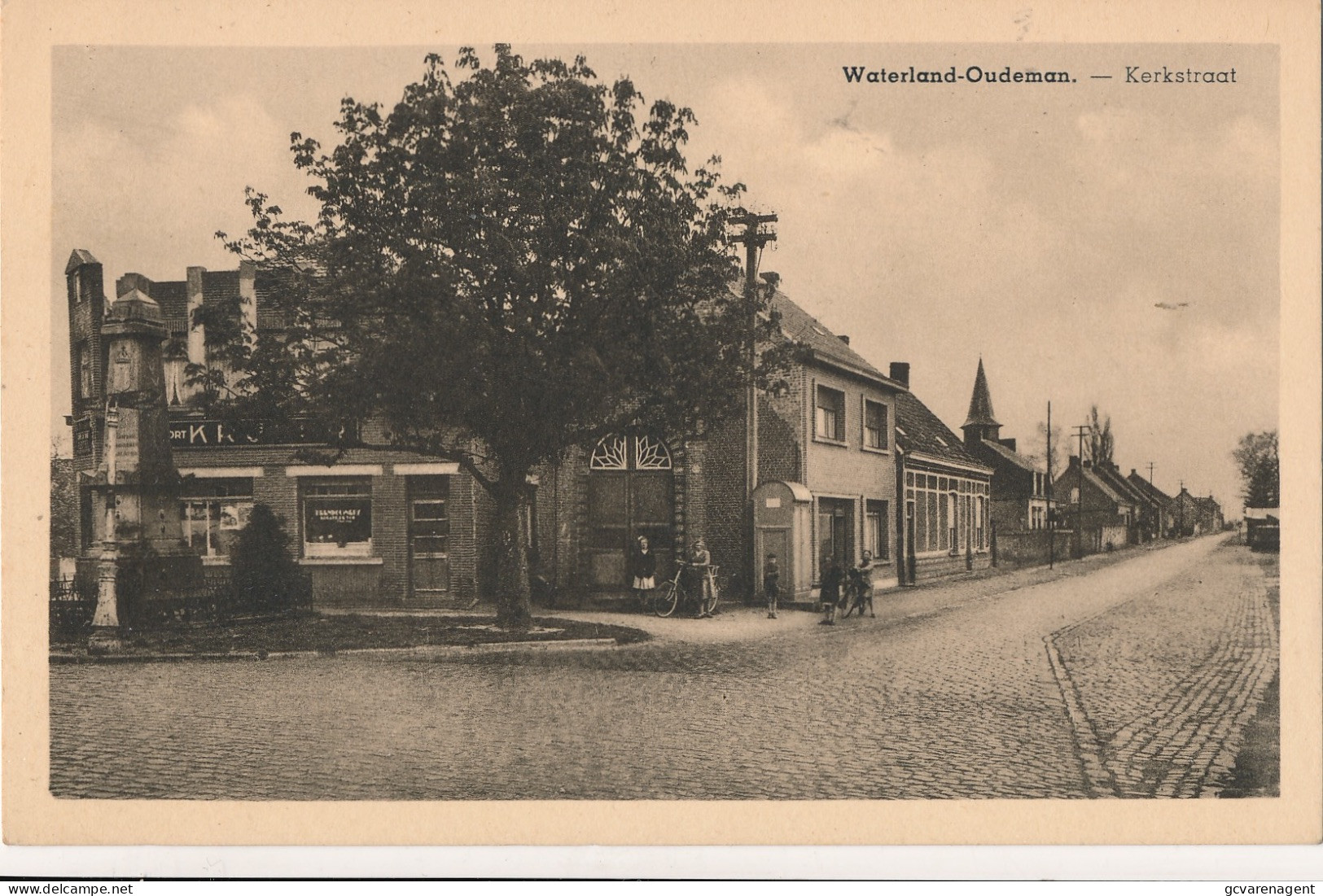 WATERLAND  OUDEMAN  KERKSTRAAT     2 SCANS