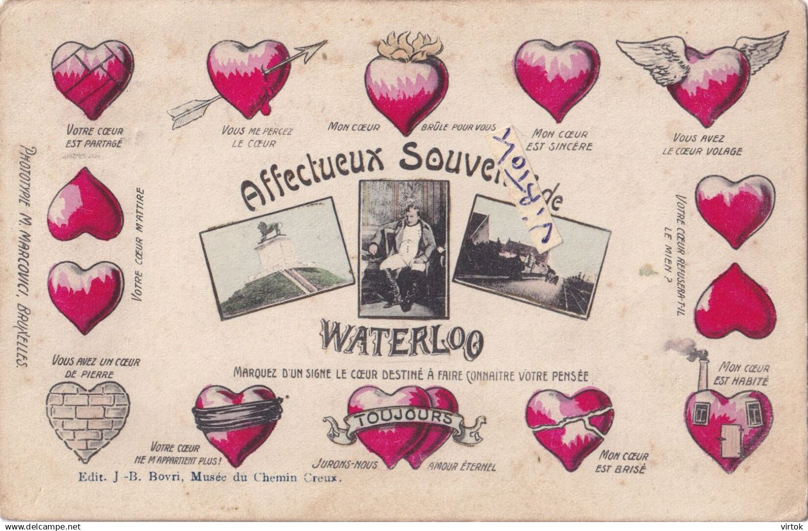 Waterloo   :   ecrit    (  Napoleon )